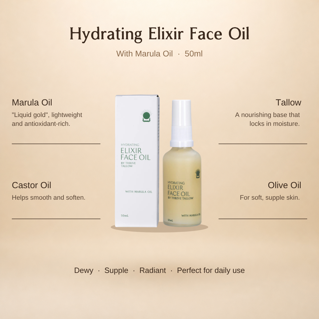 Hydrating Elixir Face Oil key ingredients
