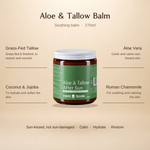 Aloe & Tallow Balm key ingredients