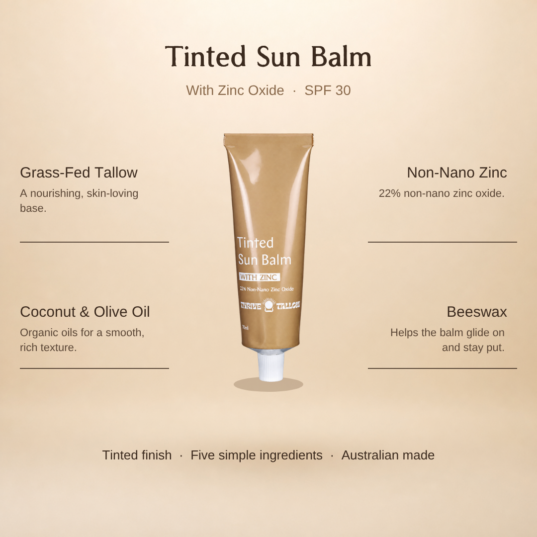 Tinted Sun Balm key ingredients