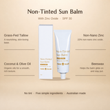 Non-Tinted Sun Balm key ingredients